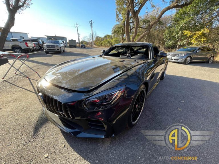 Mercedes AMG GT-R windshield replacement