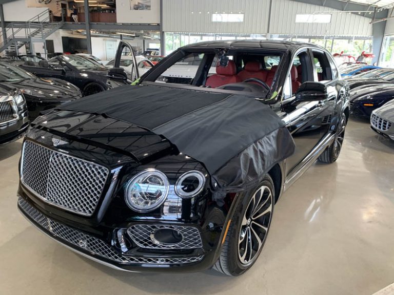 Bentley windshield replacement