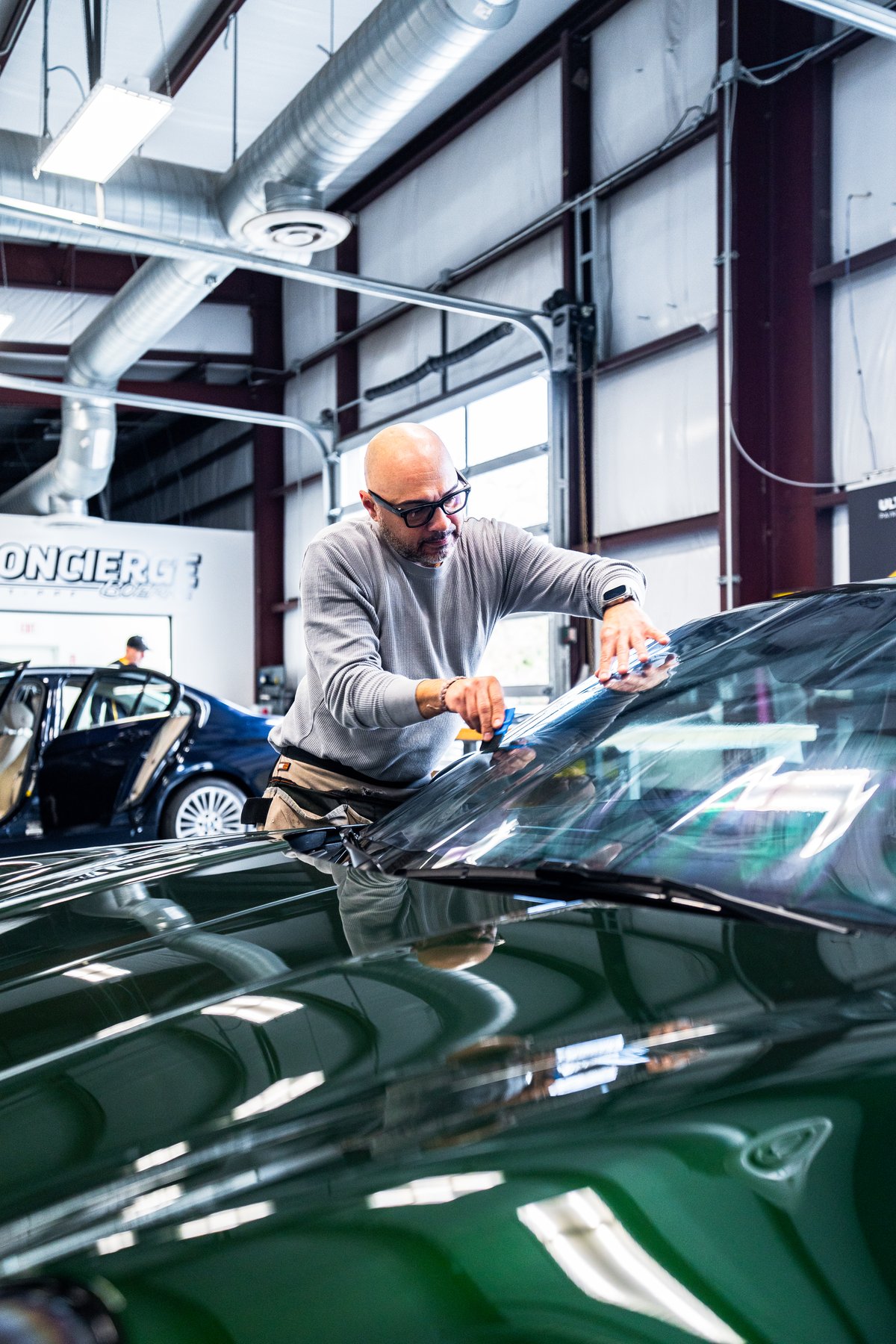 Porsche 911 tinted windows