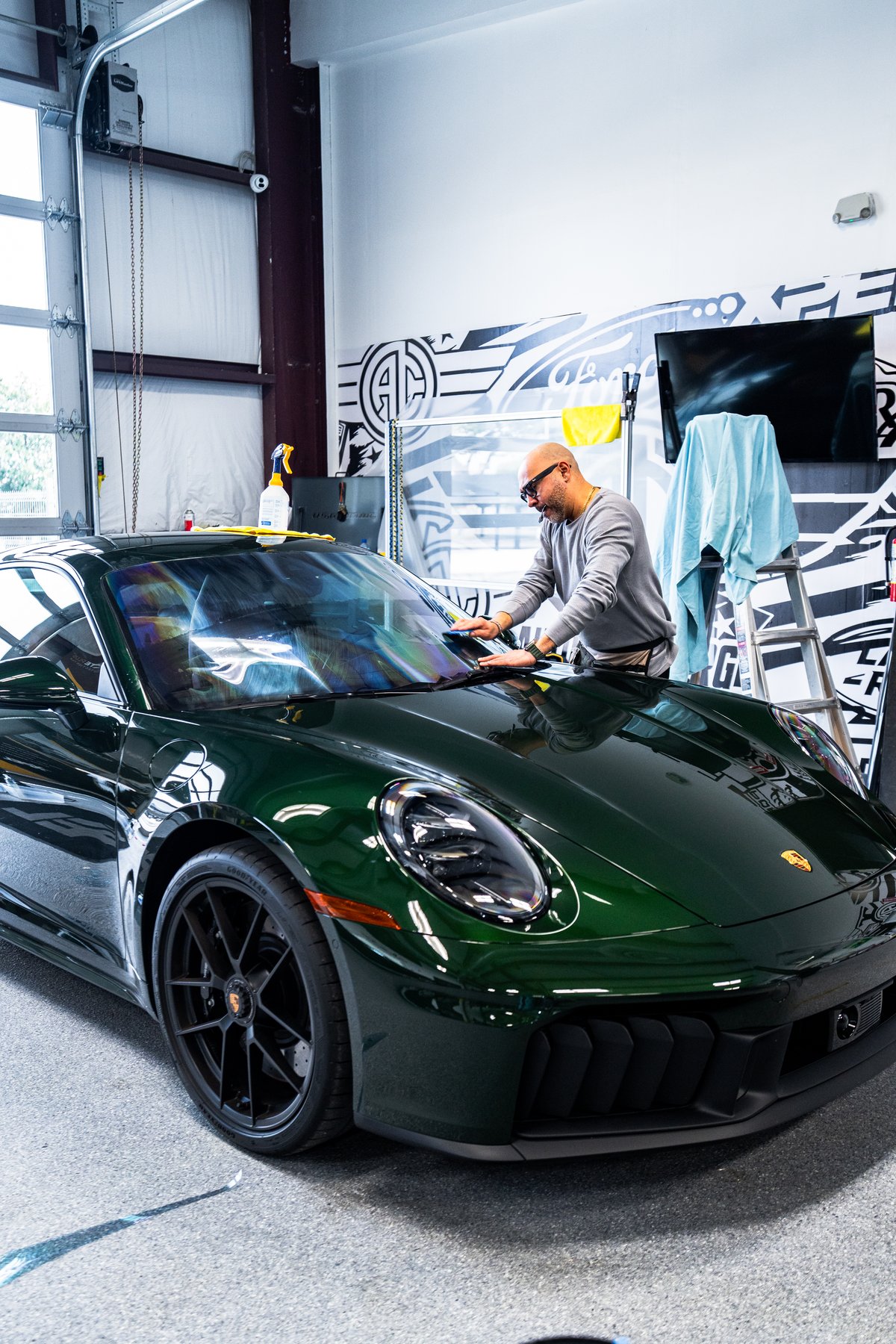 Porsche 911 with XPEL ceramic tint